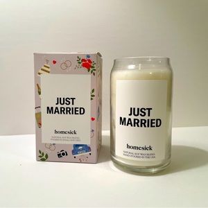 Homesick Just Married Candle